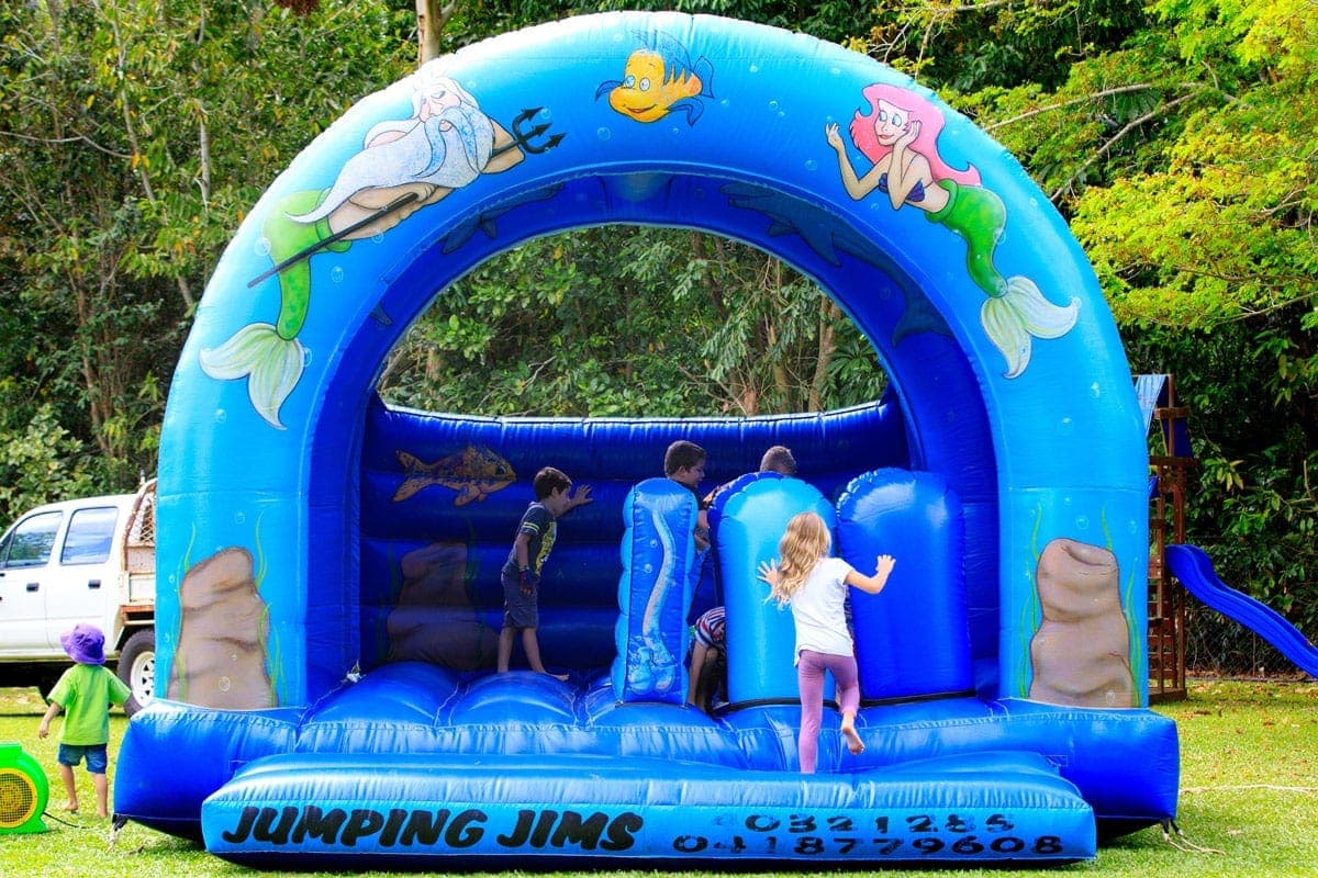 dinosaur jumping castle